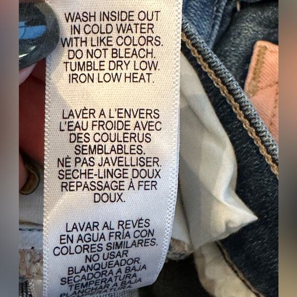 Frame Le Skinny De Jeanne Willow Spring Colorful Pocket Jeans Size 26 - Picture 13 of 13